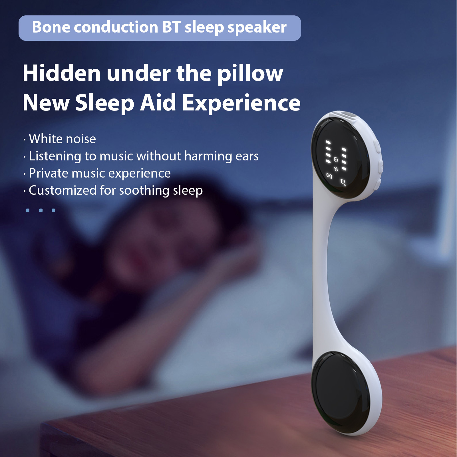 Home Improvement Music - Bone Conduction Speaker Under Pillow Speaker