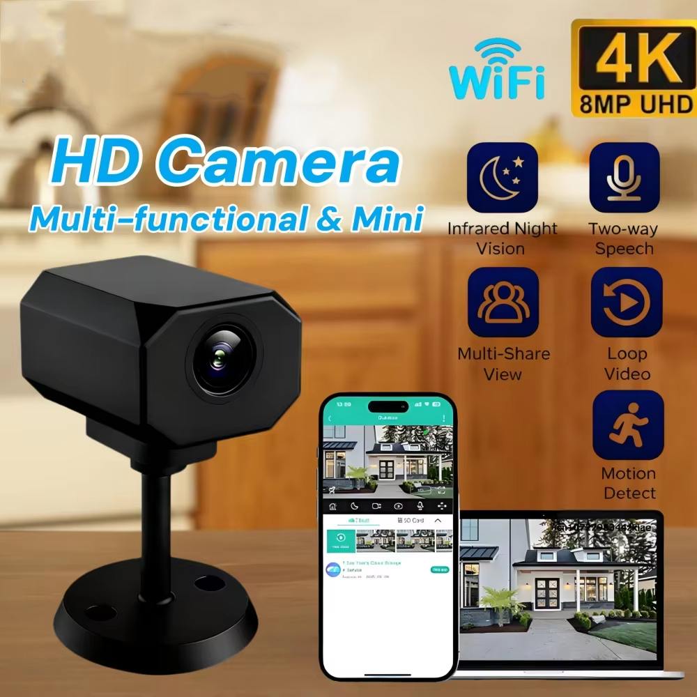 4K HD WiFi Security Camera for - Home Improvement Hardware ulasan dan harga