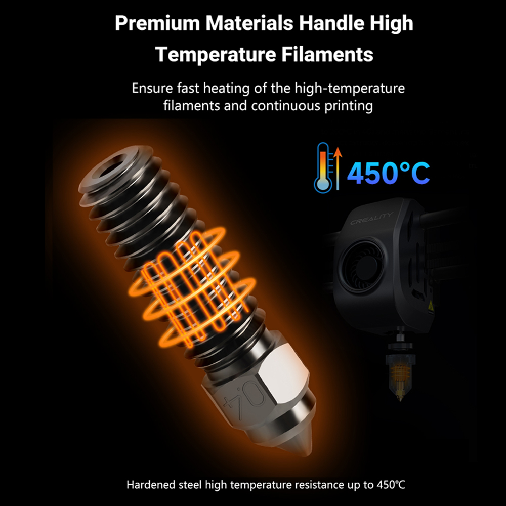 For Ender 3 V3 KE Nozzle Brass - Creality Printer Ender 3 V3 ulasan dan harga