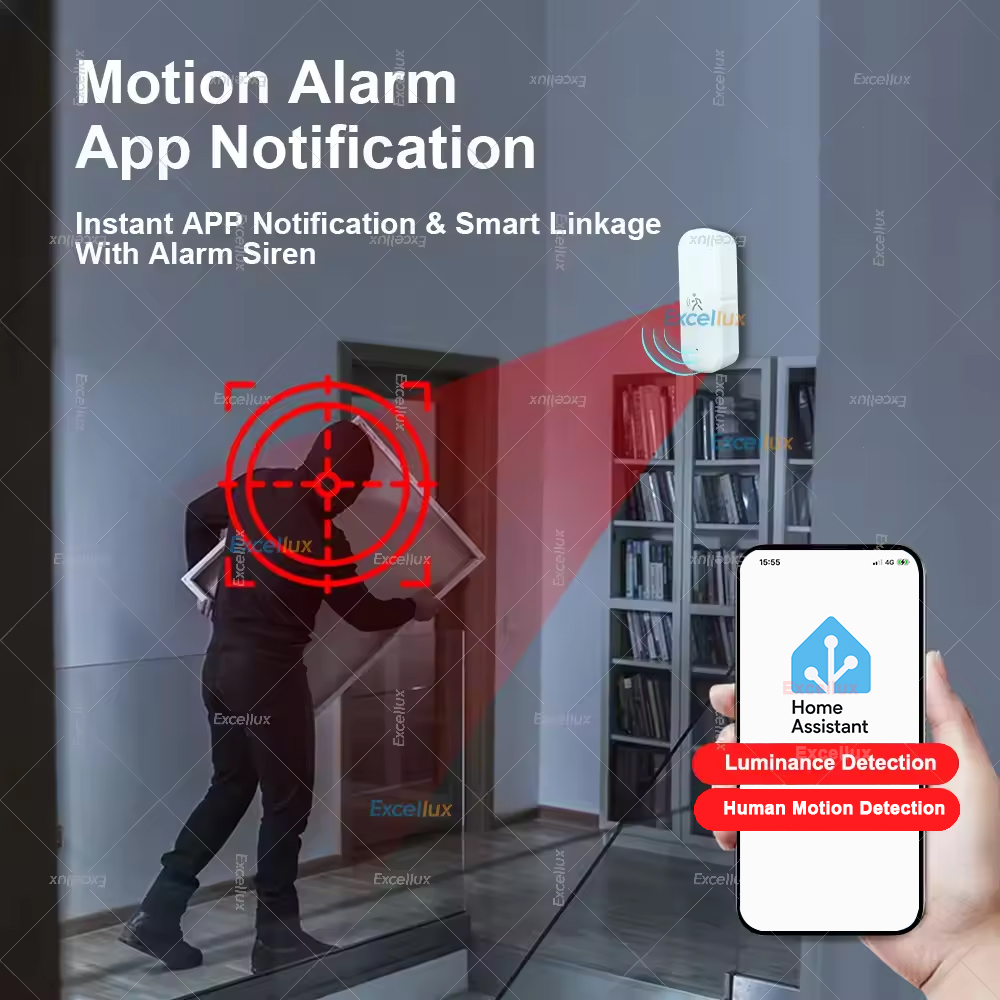 Smart ZigBee Motion Sensor Rad - Home Improvement Hardware ulasan dan harga