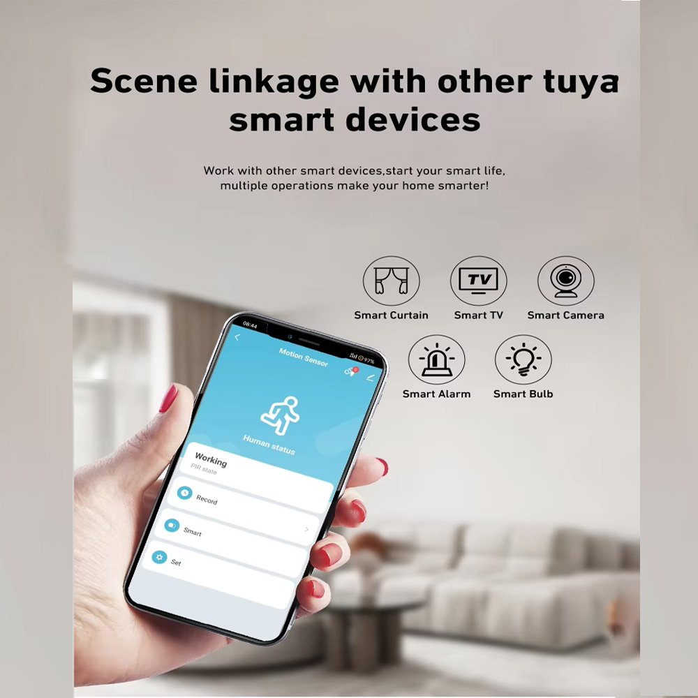 Smart PIR Motion Sensor WiFi Z - Home Improvement Hardware ulasan dan harga
