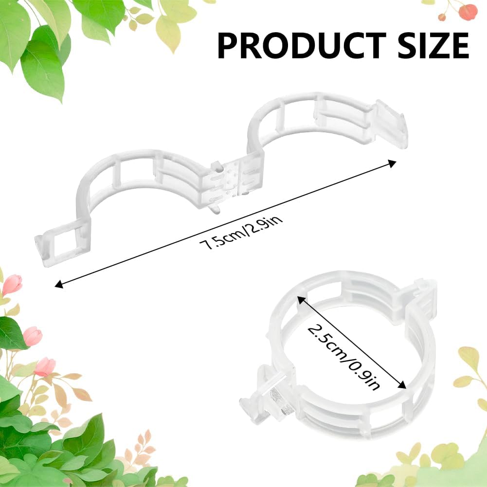 100PCS Plant Support Clips Reu - Home Improvement Hardware ulasan dan harga