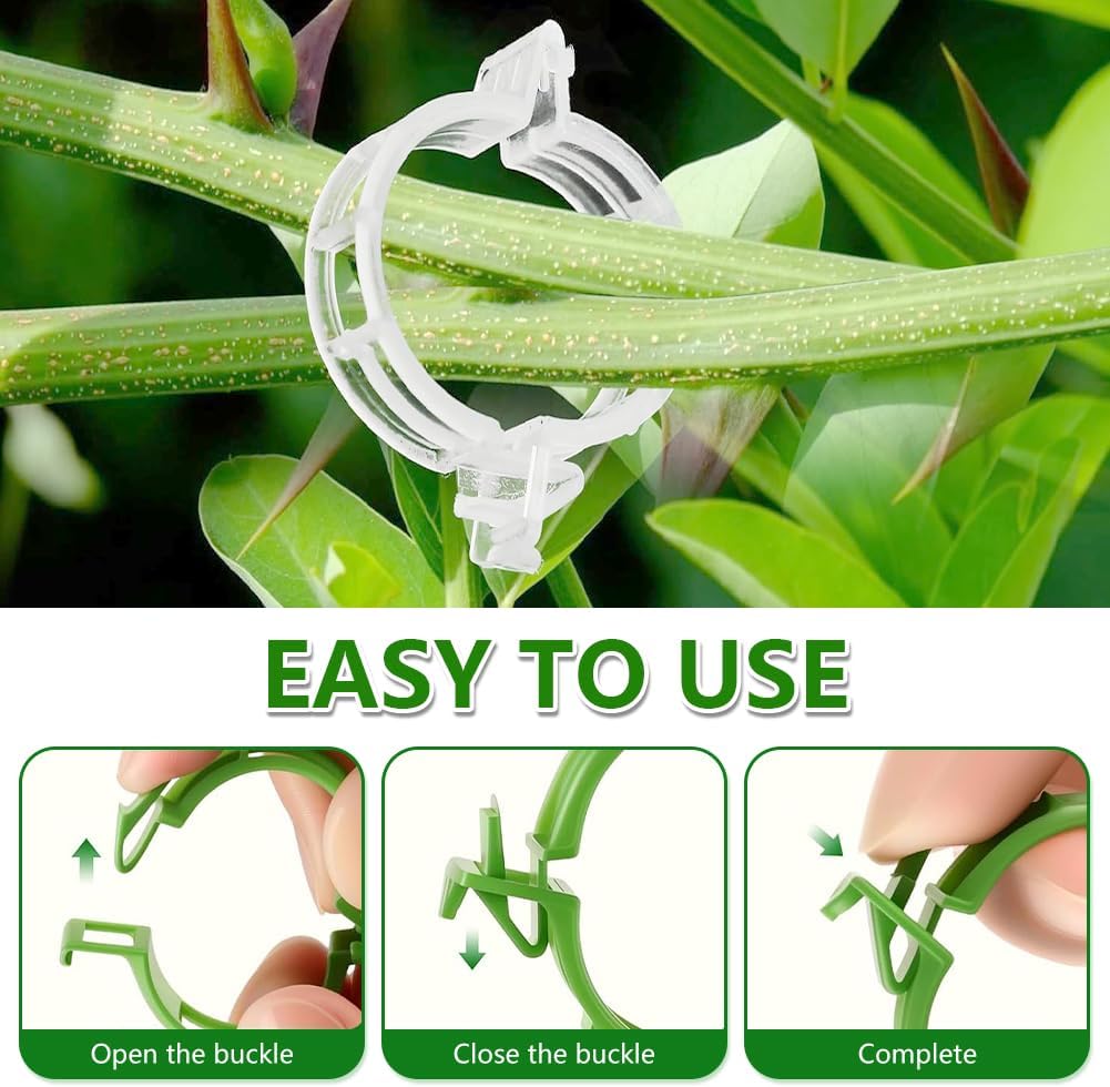 100PCS Plant Support Clips Reu - Home Improvement Hardware ulasan dan harga