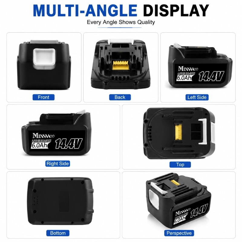 For Makita 14.4V 6.0Ah 5.0Ah L - Makita Drill Hp1640 ulasan dan harga