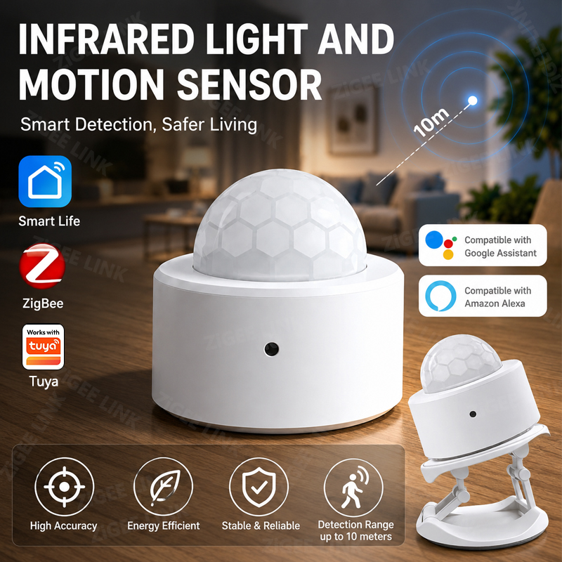 ZigBee 3.0 PIR Motion Sensor W - Home Improvement Hardware ulasan dan harga