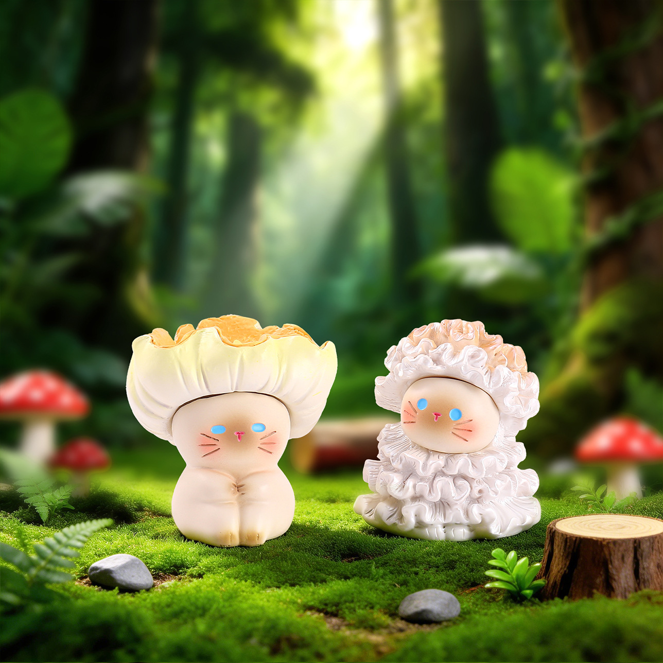 Mushroom Meow Blind Box Cute C - Home Improvement Hardware ulasan dan harga