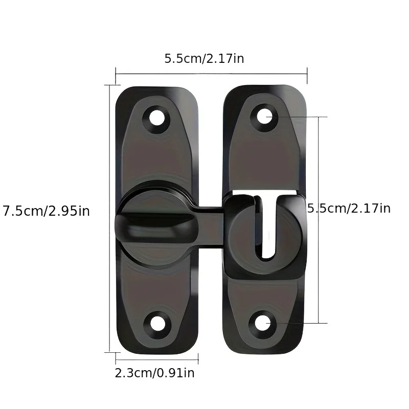 90/180 Degree Flip Door Lock A - Home Improvement Group ulasan dan harga