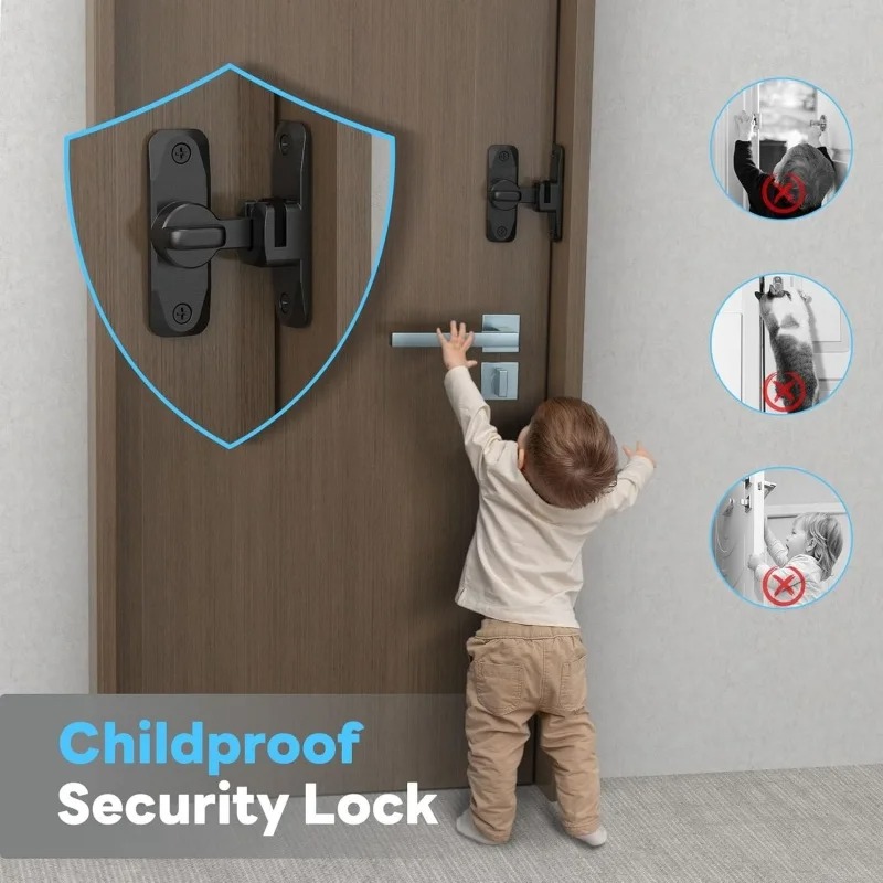 90/180 Degree Flip Door Lock A - Home Improvement Group ulasan dan harga