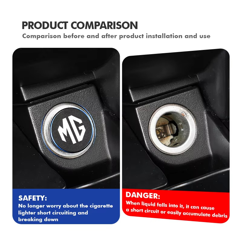 Metal Anti Dust Power Socket P - Electrical Outlet Cover ulasan dan harga