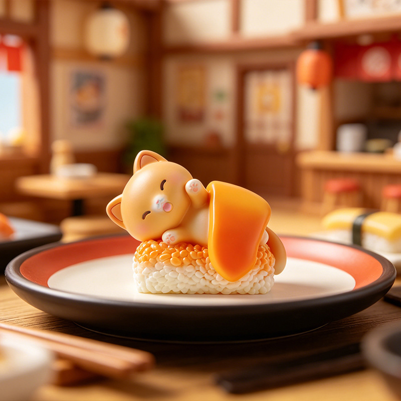 Sushi Cat Blind Box Cartoon Fi - Home Improvement Hardware ulasan dan harga