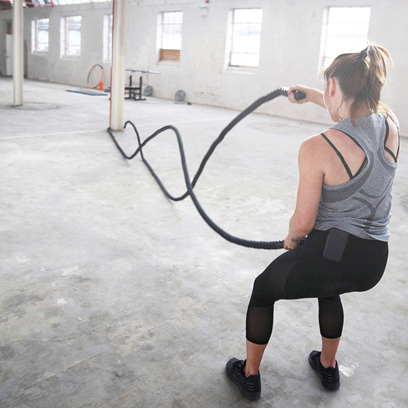 9M/12M/15M Fitness Battle Rope - Home Improvement Group ulasan dan harga