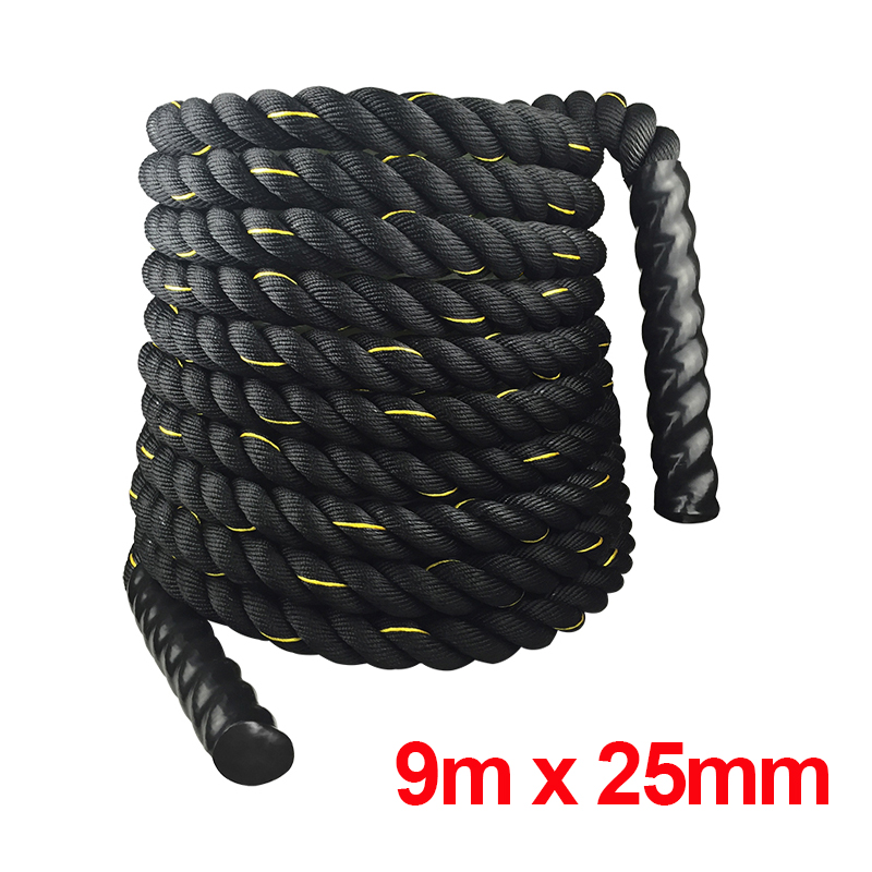 9M/12M/15M Fitness Battle Rope - Home Improvement Group ulasan dan harga